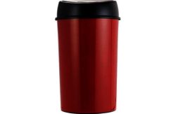 ColourMatch 50 Litre Touch Top Bin - Poppy Red.